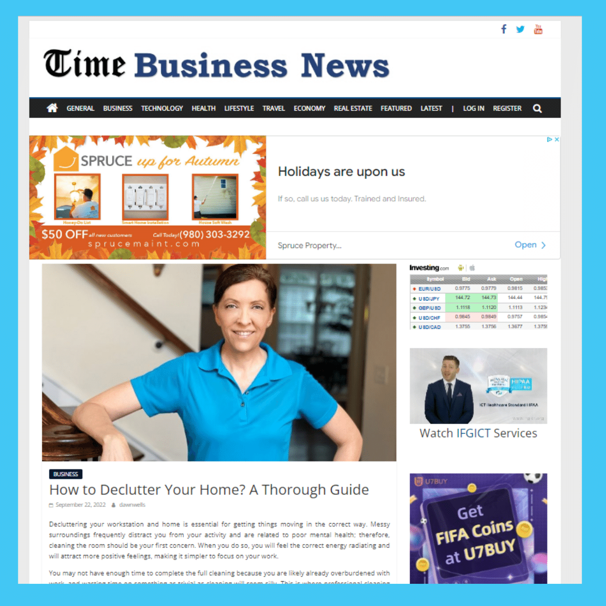 Time Business News Features Angela Brown in Decluttering