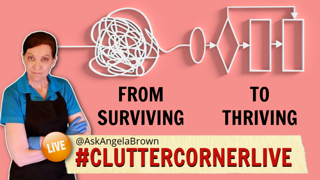 Optimize Your Brain and Clean Out the Clutter with Dr. Christine Sauer MD. Clutter Corner