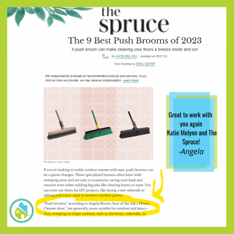 Katie Melynn Angela Brown The Spruce The 9 Best Push Brooms of 2023