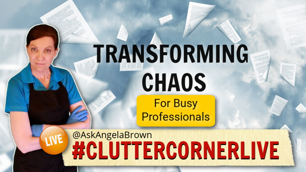 CCLL39 - Lucy Wahl Transforming Chaos Clutter Corner Live
