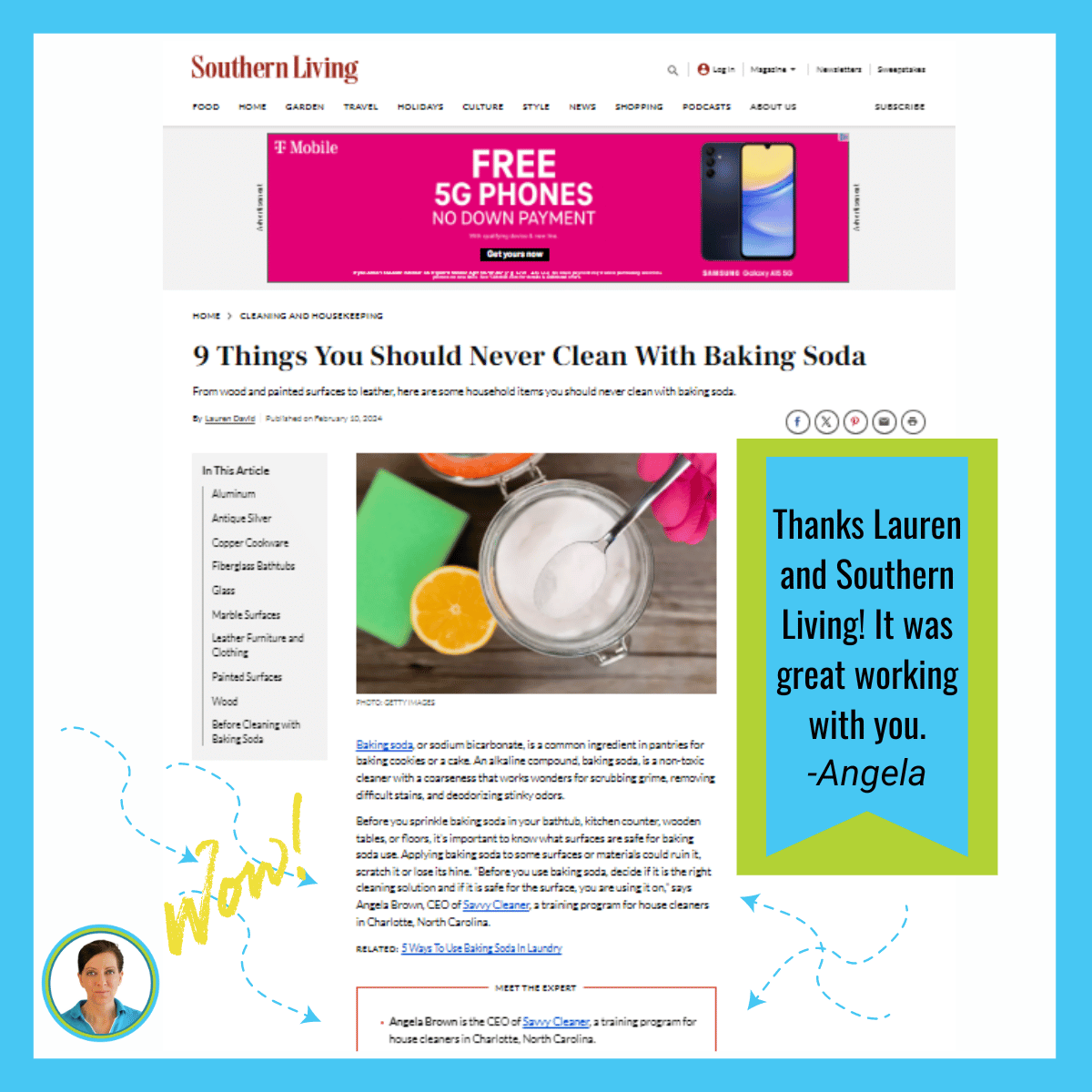 Lauren David Southern Living Things You Should Never Clean with Baking Soda