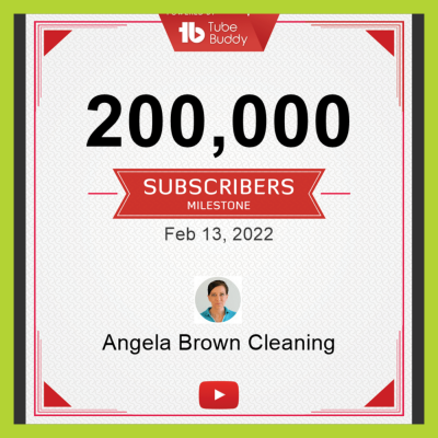 Angela Brown Cleaning Ask a House Cleaner Show 200,000