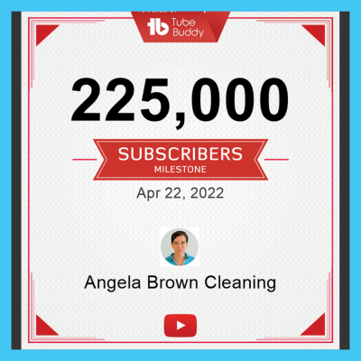 Angela Brown Cleaning Ask a House Cleaner Show 225,000